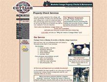 Tablet Screenshot of cottagesitters.com